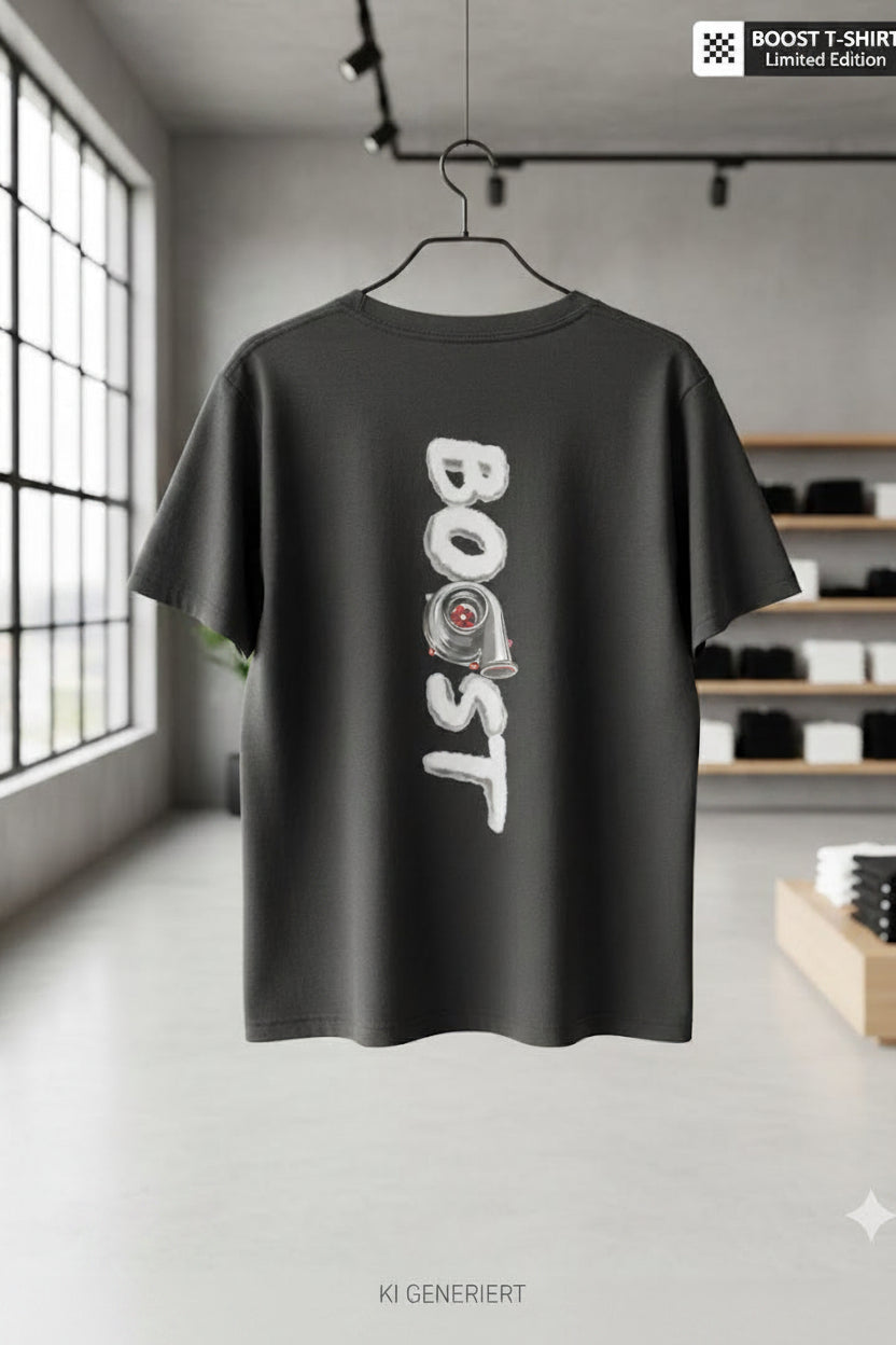 TR-Carstyling T-Shirt "Boost" Schwarz
