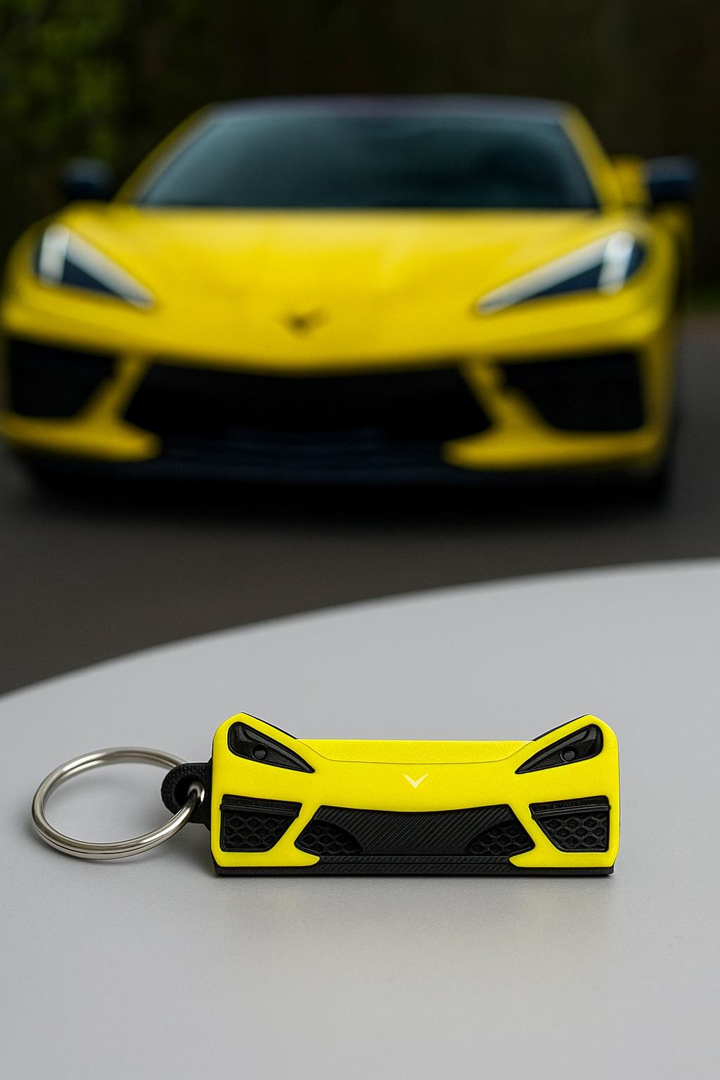 TR-Carstyling Schlüsselanhänger "Corvette Design"