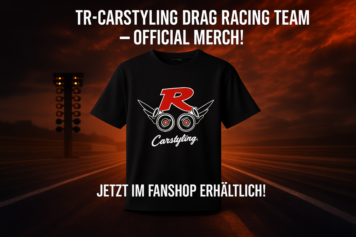 TR-Carstyling T-Shirt "Boost" Schwarz