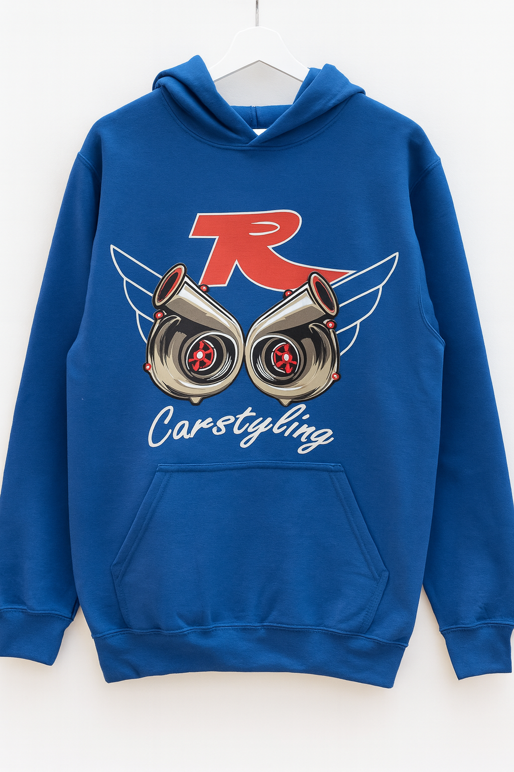 TR-Carstyling "Boost" Hoodie Blau