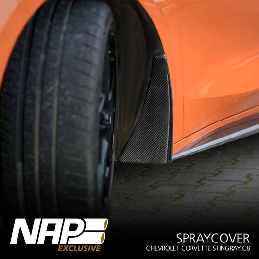 NAP Exclusive Chevrolet Corvette C8 Carbon Aero Kit Spraycover