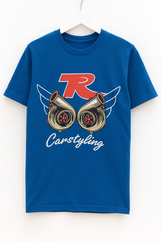 TR-Carstyling T-Shirt "Boost" Blau