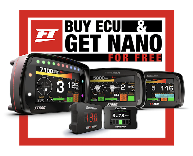 ANGEBOT!! Zeitlich begrenzte Sonderaktion von Fuel Tech ! Kaufe einen ECU und erhalte einen NANO GRATIS!