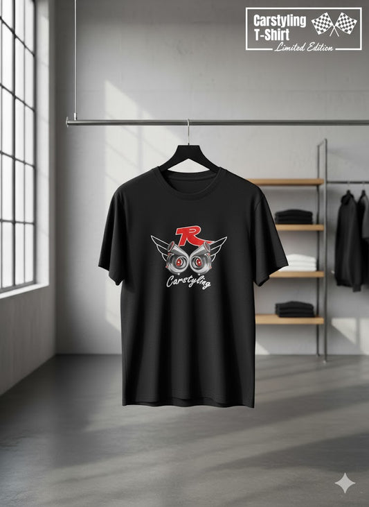 TR-Carstyling T-Shirt "Boost" Schwarz
